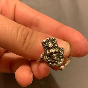 Alex and Ani Hand of Fatima Wrap Ring